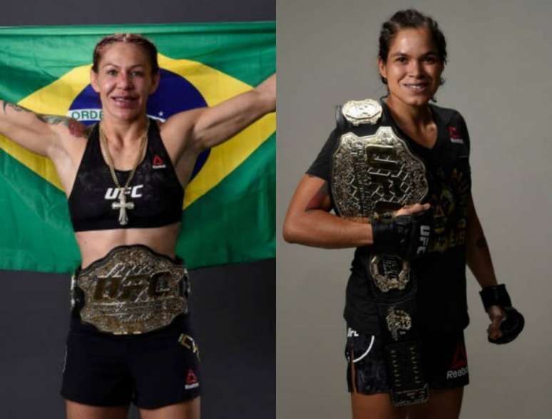 Cris Cyborg e Amanda Nunes vão se enfrentar no card do UFC 232, em 29 de dezembro (Foto: Getty Images)