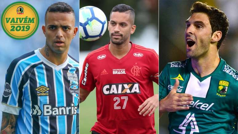 Luan, Rômulo e Boselli movimentaram o dia do vaivém (Divulgação)