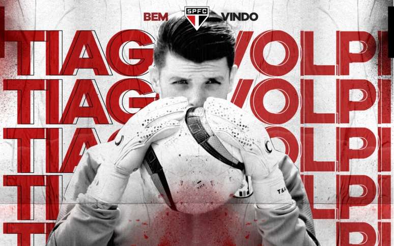Tiago Volpi é o novo goleiro do Tricolor - Divulgação