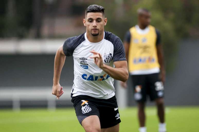 Yuri Alberto teve sua primeira temporada entre o time profissional do Santos em 2018 (Foto: Ivan Storti/Santos)