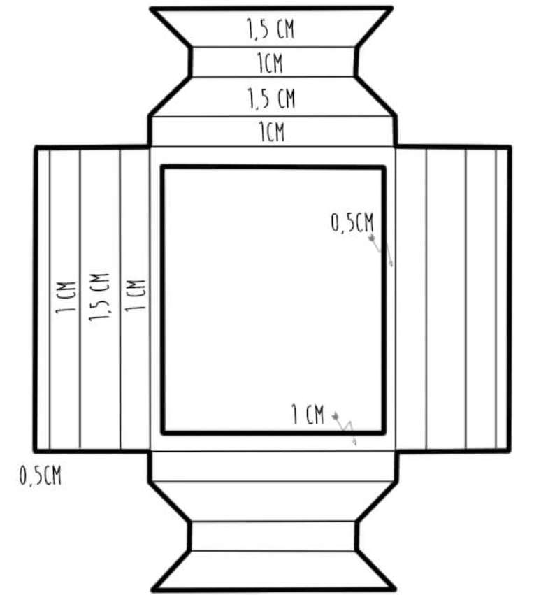 23. Você pode imprimir esses moldes nos seus papéis ou pode copiá-los à mão. Imagem de Projeto DIY