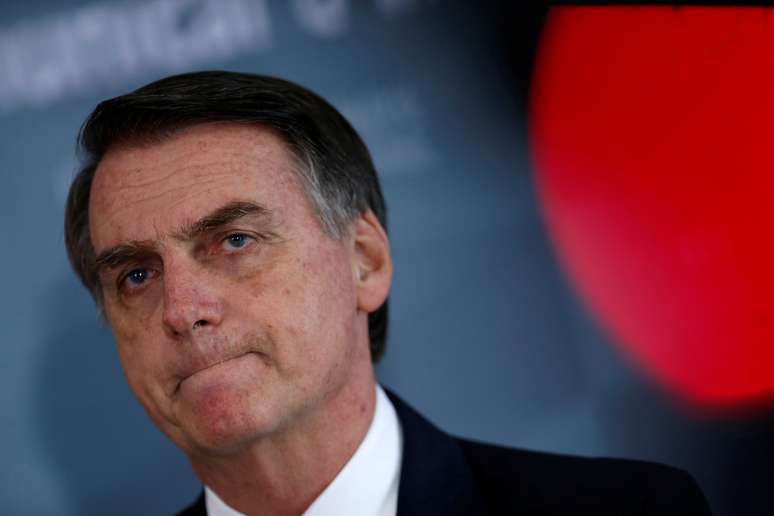 Bolsonaro, em evento em Brasília 5/12/2018 REUTERS/Adriano Machado 