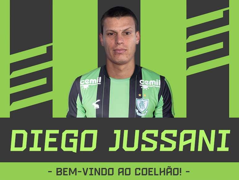 Diego Jussani será reforço para zaga americana no ano de 2019- Divulgação América-MG