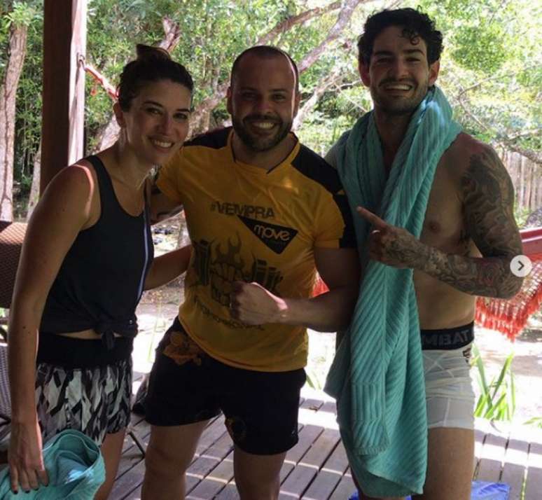 Rebeca Abravanel e Alexandre Pato estão juntos em Trancoso (BA) (Foto: Reprodução/Instagram)