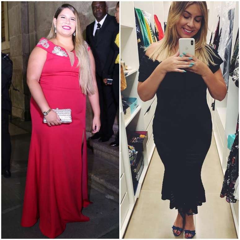 Antes e depois da Marília Mendonça (Fotos: Anderson Borde/AgNews - @mariliamendoncacantora/Instagram/Reprodução)