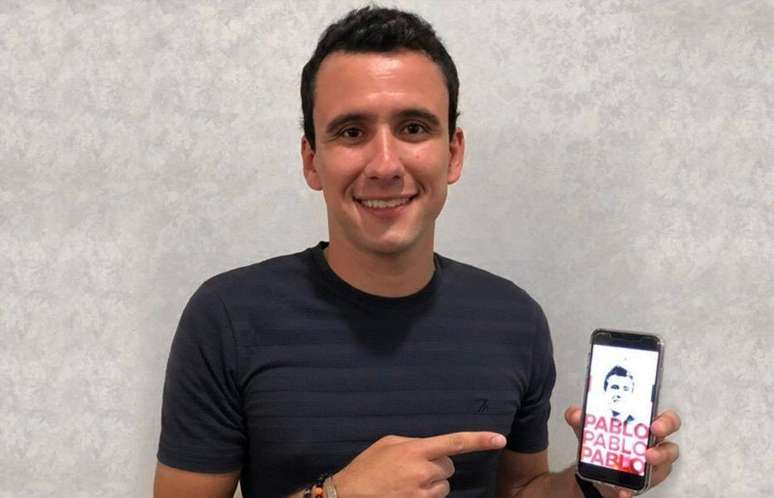 O atacante Pablo é o novo reforço do São Paulo para a temporada 2019.