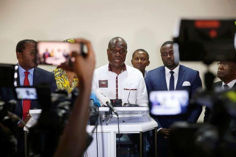 Candidato à Presidência da República Democrática do Congo Martin Fayulu, em Kinshasa 25/12/2018 REUTERS/Baz Ratner