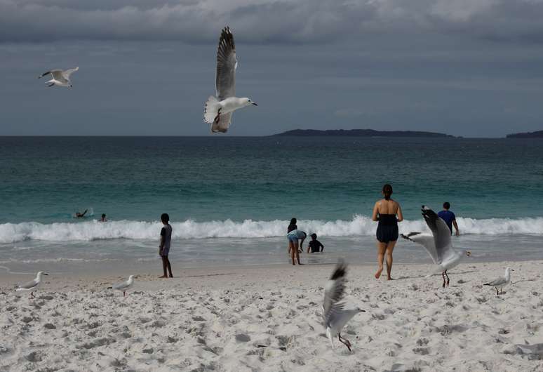 Hyams Beach, ba&iacute;a de Jervis (Austr&aacute;lia) 26/4/2018  REUTERS/Edgar Su 