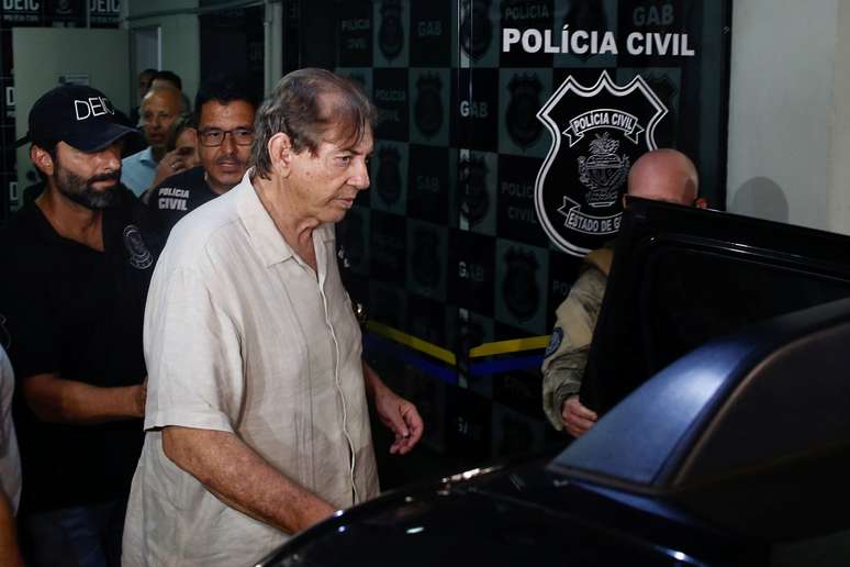 João de Deus, chega à polícia em Goiânia 16/12/2018 REUTERS/Metropoles/Igo Estrela 