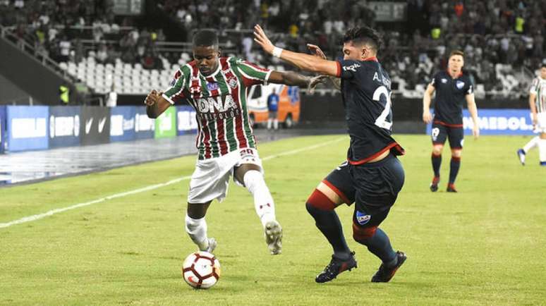 Matheus Alessandro foi titular em parte da temporada (Foto: MAILSON SANTANA/FLUMINENSE FC.)