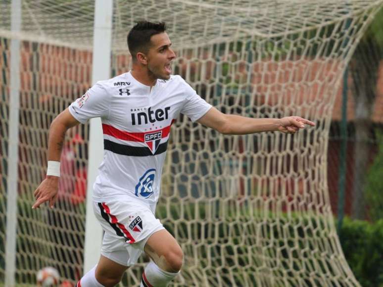 Atacante foi o artilheiro do Tricolor na campanha que garantiu o título do Brasileirão de Aspirantes nesta temporada (Igor Amorim/saopaulofc.net)