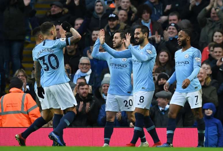 Se vencer, Manchester City recupera segunda posição da Premier League (Foto: PAUL ELLIS / AFP)