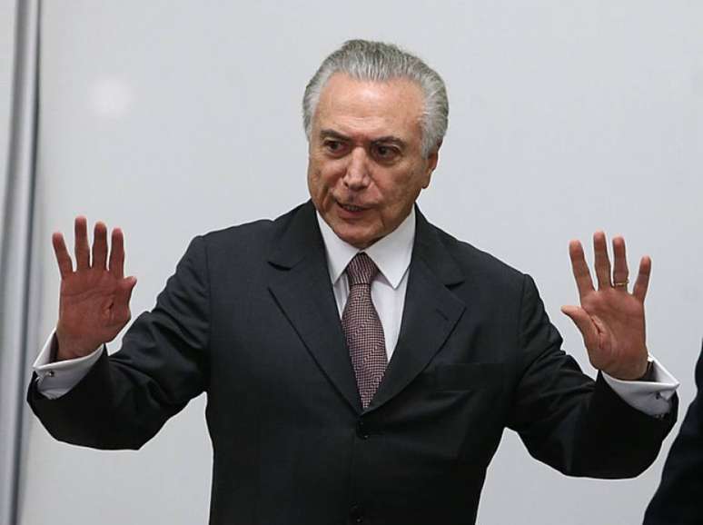 O ex-presidente Michel Temer (MDB)