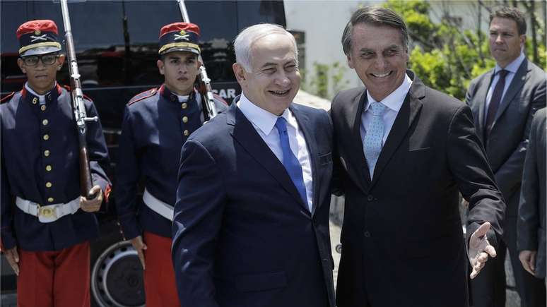 Netanyahu chegou ao Brasil no fim de semana e confirmou presença na posse de Bolsonaro