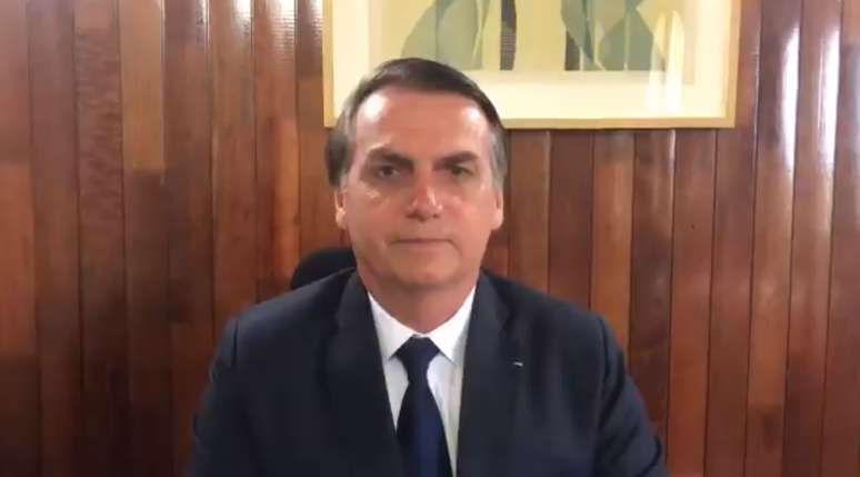 Jair Bolsonaro pediu apoio &agrave; gest&atilde;o em publica&ccedil;&atilde;o no Twitter