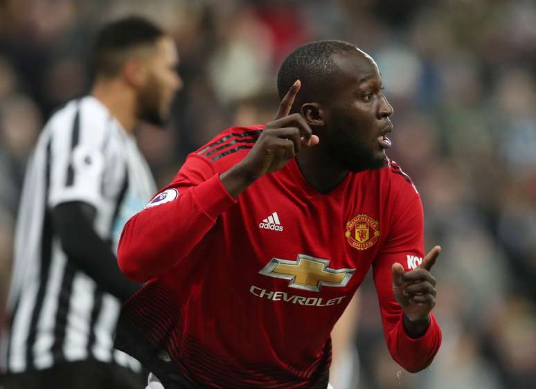 Lukaku comemora gol
 2/1/2019     REUTERS/Scott Heppell 