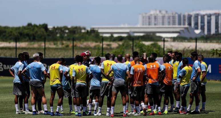 Fluminense se reapresentou no CT (Foto: Divulgação/Fluminense)