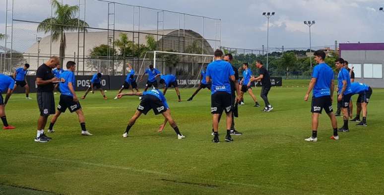 Corinthians realizou o primeiro treino de 2019 nesta quinta-feira (Foto: Guilherme Amaro)