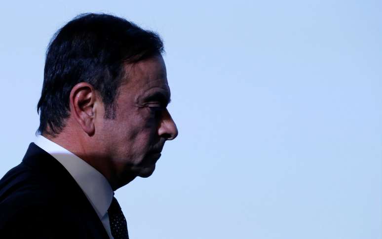 Ex-presidente do conselho da Nissan Carlos Ghosn, que está preso em Tóquio 01/10/2018 REUTERS/Regis Duvignau