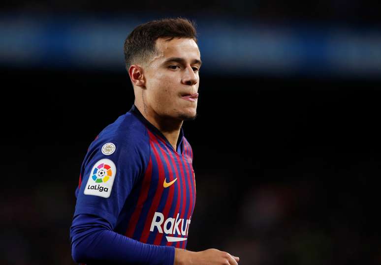 Philippe Coutinho em jogo do Barcelona contra o Villarreal 
 2/12/2018     REUTERS/Albert Gea 