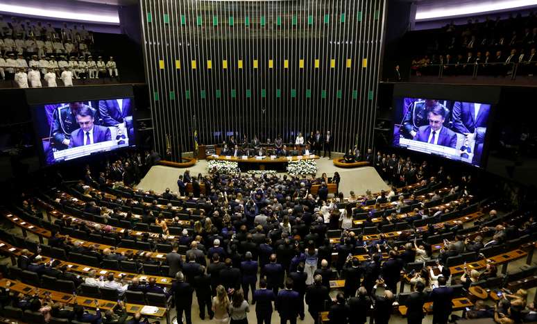 Plenário da Câmara dos Deputados
01/01/2019
REUTERS/Adriano Machado