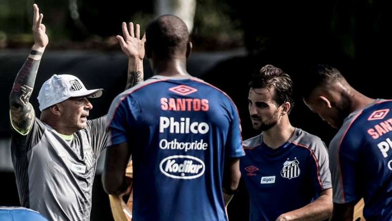 Rafael Longuine voltou de empréstimo e está no grupo da pré-temporada santista (Foto: Ivan Storti/Santos)
