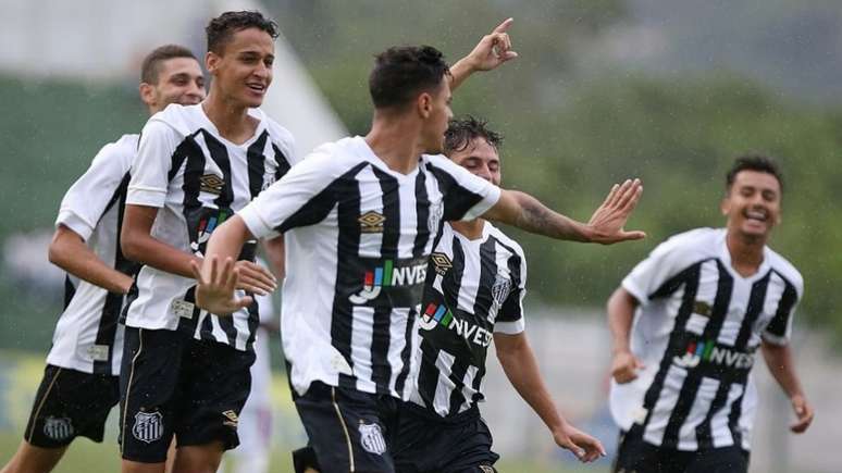 Em sua estreia na Copa São Paulo em 2019, Santos goleia o Sergipe por 5 a 1 (Foto: Reprodução/Twitter Santos)