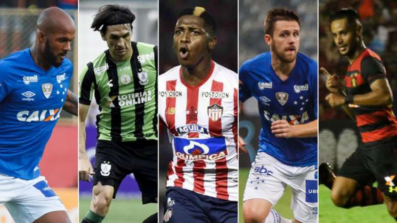 Fluminense acertou com seis atletas para 2019 (Foto: Divulgação/Clubes)