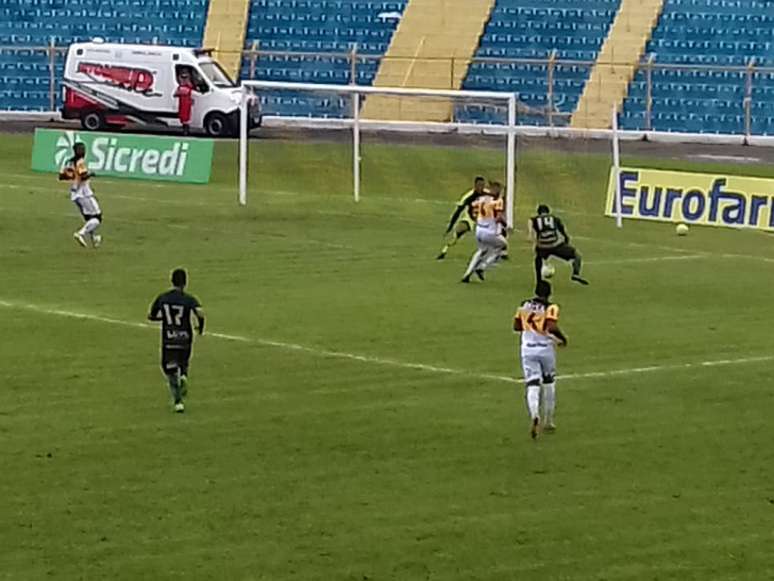 O América-MG se reabilitou da derrota no primeiro jogo para o Atlântico-BA- Divulgação