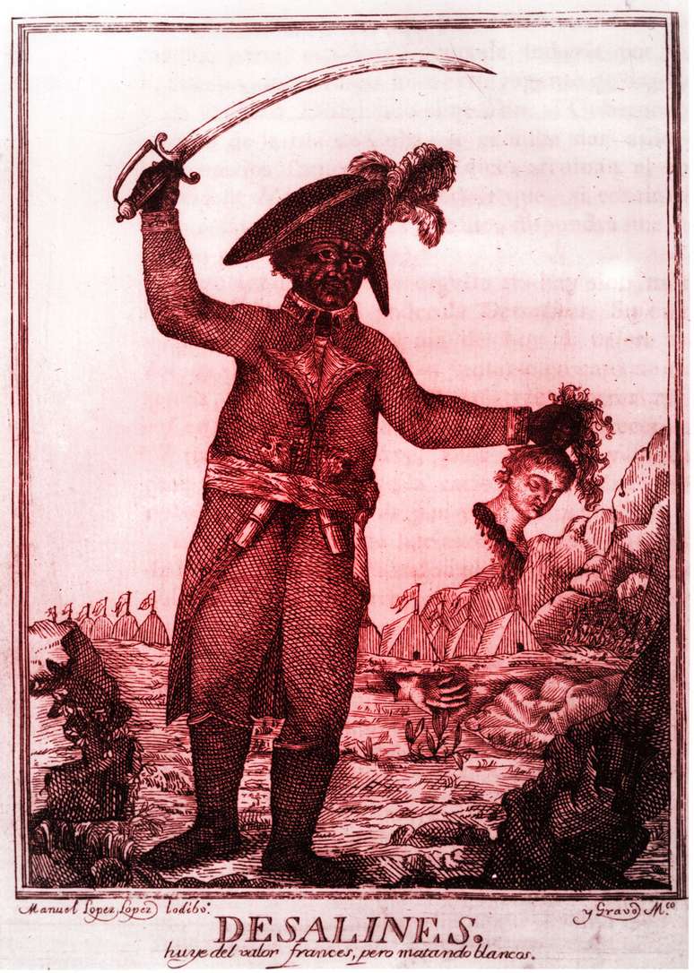 Dessalines seguiu o exemplo da Revolução Francesa e promoveu um massacre da classe dominante