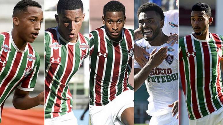 Atletas foram promovidos para o profissional (Foto: Mailson Santana / Fluminense FC)
