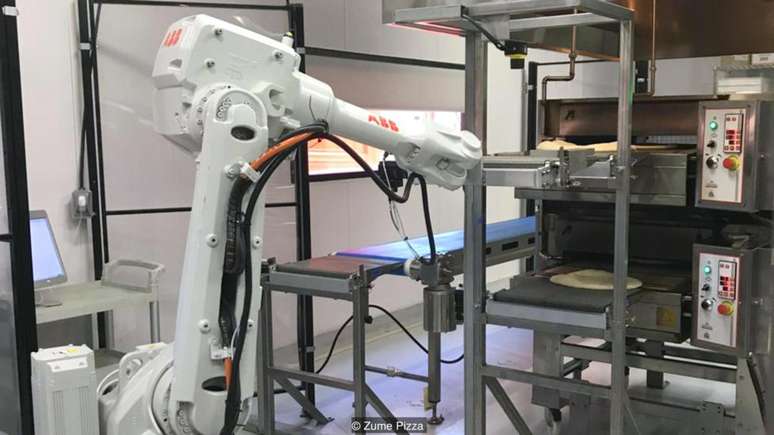 Rob&ocirc;s-pizzaiolos poderiam revolucionar ind&uacute;stria de entrega de fast food