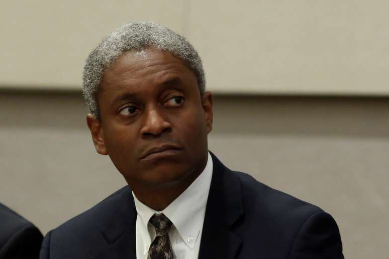 Presidente do Federal Reserve Bank of Atlanta, Raphael Bostic, durante evento em Atlanta 4/01/2019.  REUTERS/Christopher Aluka Berry 