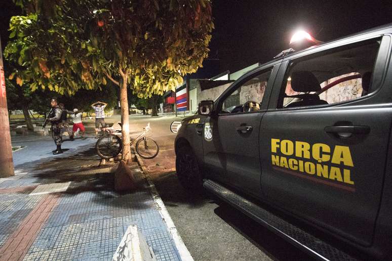 Força Nacional presente em Fortaleza