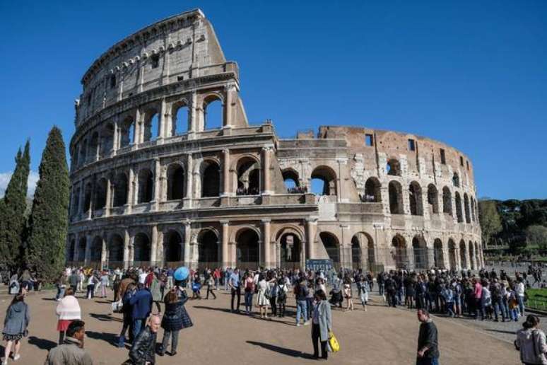 O Coliseu, em Roma