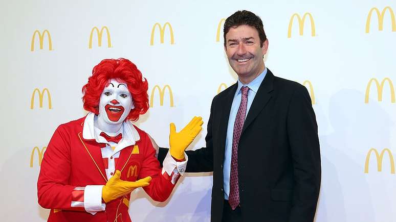 O CEO do McDonald's, Steve Easterbrook, recebeu em 2017 cerca de US$ 21,7 milh&otilde;es