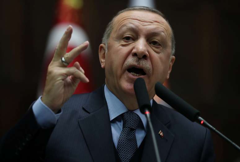 Presidente turco, Tayyp Erdogan, em Ancara 08/01/2019 REUTERS/Umit Bektas