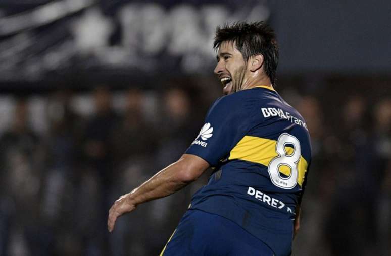 Pablo Pérez foi um dos destaques do Boca na Libertadores (AFP)