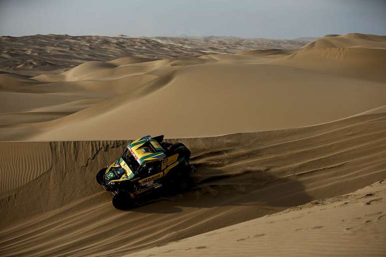 Dakar: Marcos e Kleber superam as dunas do segundo dia e fecham em quinto lugar