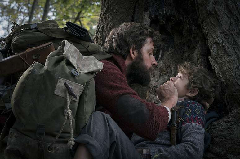 John Krasinski e Noah Jupe em &#039;Um Lugar Silencioso&#039; (2018)