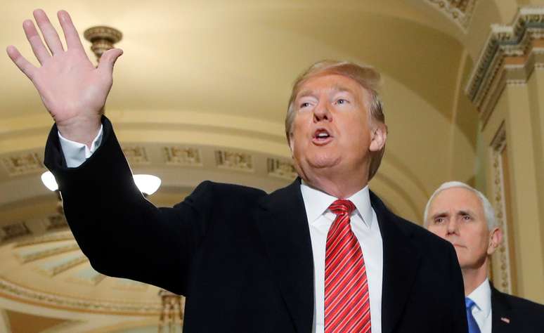 Presidente dos EUA, Donald Trump, no Parlamento norte-americano em Washington
09/01/2019 REUTERS/Jim Young