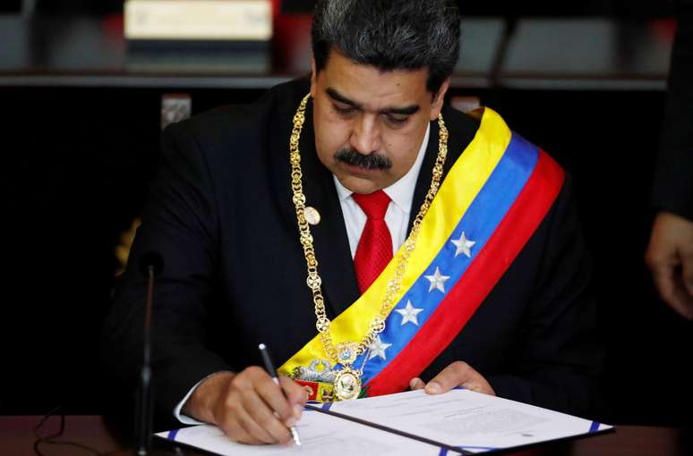 Presidente da Venezuela, Nicolás Maduro, toma posse para um segundo mandato
10/01/2019
REUTERS/Carlos Garcia Rawlins