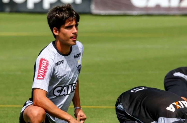 Blanco tem o caso mais ´serio. Ele rompeu os ligamentos do joelho esquerdo e está sem entrar em campo pelo clube há mais de seis meses(Foto: Bruno Cantini/ Atlético-MG)