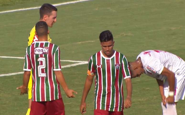 Fluminense foi derrotado pelo Audax (SP) na Copinha (Foto: Reprodução)