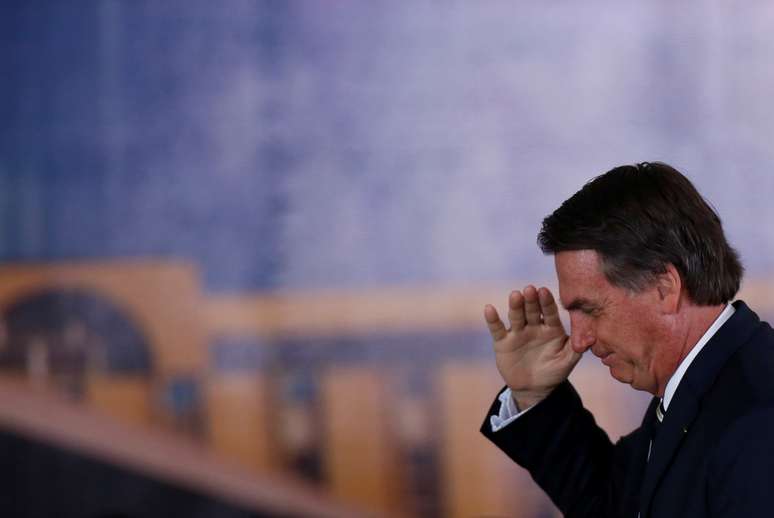 Presidente Jair Bolsonaro participa de cerimônia de troca de comando do Exército, em Brasília 11/01/ 2019. REUTERS/Adriano Machado 