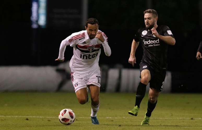 Nenê foi um dos destaques positivos do Tricolor em sua estreia na temporada 2019 (Rubens Chiri/saopaulofc.net)