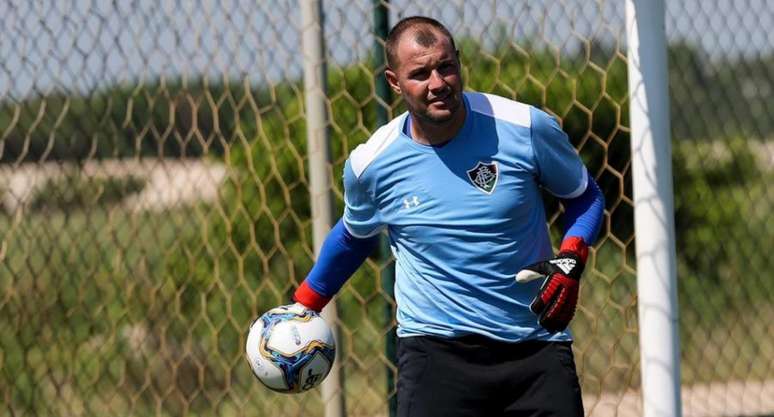 Agenor disputará posição com Rodolfo (Foto: Divulgação/Fluminense)