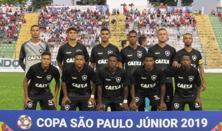Equipe do Botafogo nesta Copa São Paulo de Futebol Júnior (Foto: Divulgação)