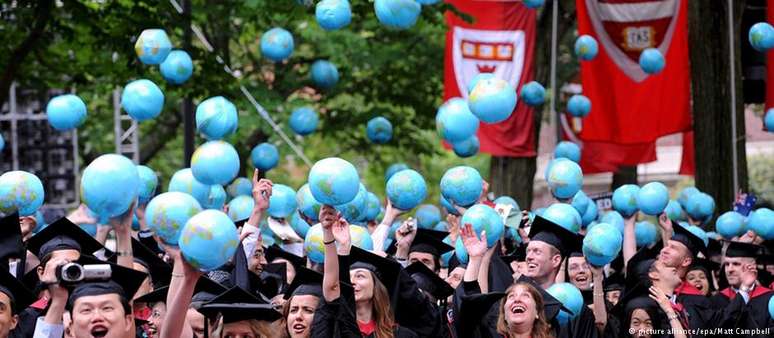 Felizes por se formar – e endividados até o pescoço: 42% dos americanos contraem dívidas para completar universidade