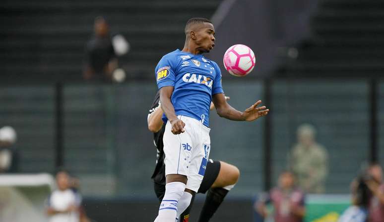 Cacá, jogador do Cruzeiro, durante partida contra o Vasco, válida pela vigésima nona rodada do Campeonato Brasileiro 2018